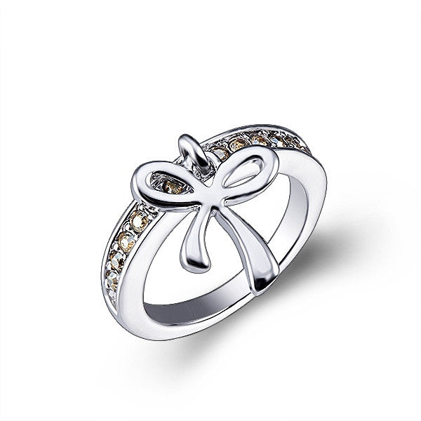The cute little dangling bow ring - CDE Jewelry Egypt